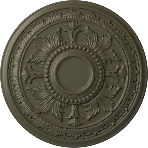 Ekena Millwork Tellson Ceiling Medallion (Fits Canopies up to 6 3/4"), Hnd-Painted Witch Hazel, 30 5/8"OD x 2 1/2"P CM30TEWHF - main